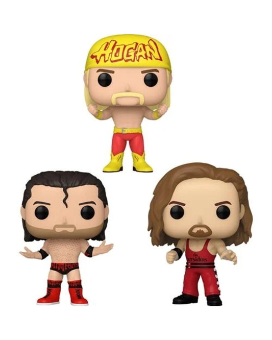 Pre-Order (Est. Arrival: January 2026) – WWE (NWO) Hogan & The Outsiders Funko Pop! Vinyl Figure 3-Pack