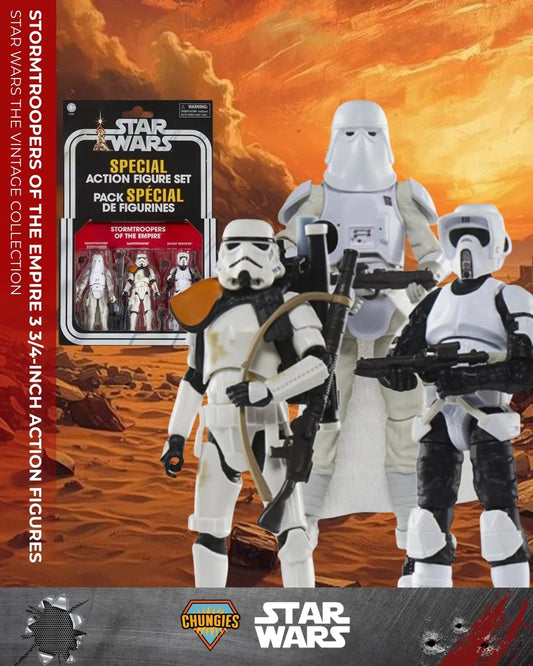 Star Wars The Vintage Collection Stormtroopers of the Empire 3 3/4-Inch Action Figures | Hasbro
