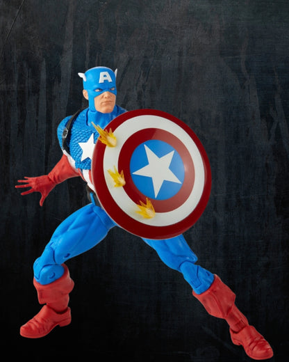 Marvel Legends Series 20th Anniversary Series 1 Captain America 6-inch Action Figure | Hasbro