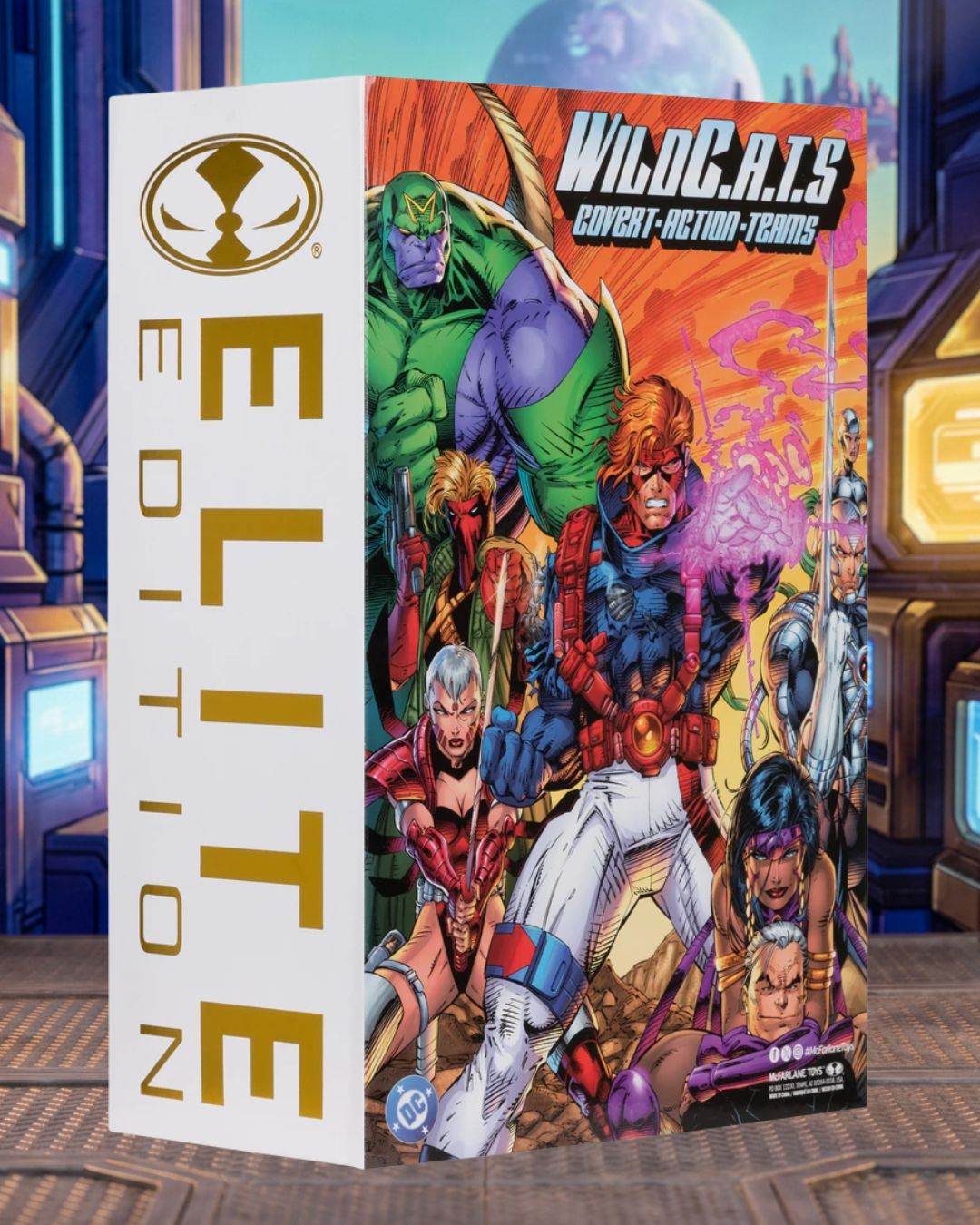 Spartan Wild C.A.T.S Image Comic Founders Series McFarlane Elite Edition 7-Inch Deluxe Action Figure