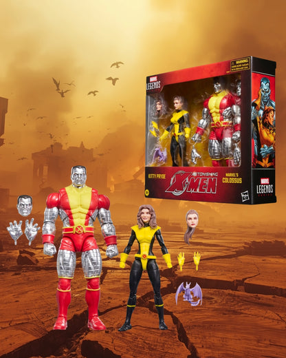 X-Men Marvel Legends Series Kitty Pryde & Colossus – 6-Inch Action Figure 2-Pack