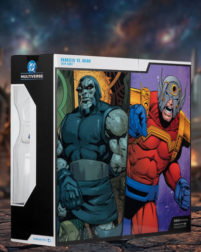 DC Multiverse Darkseid vs. Orion 7-Inch Scale and Megafig Action Figure 2-Pack