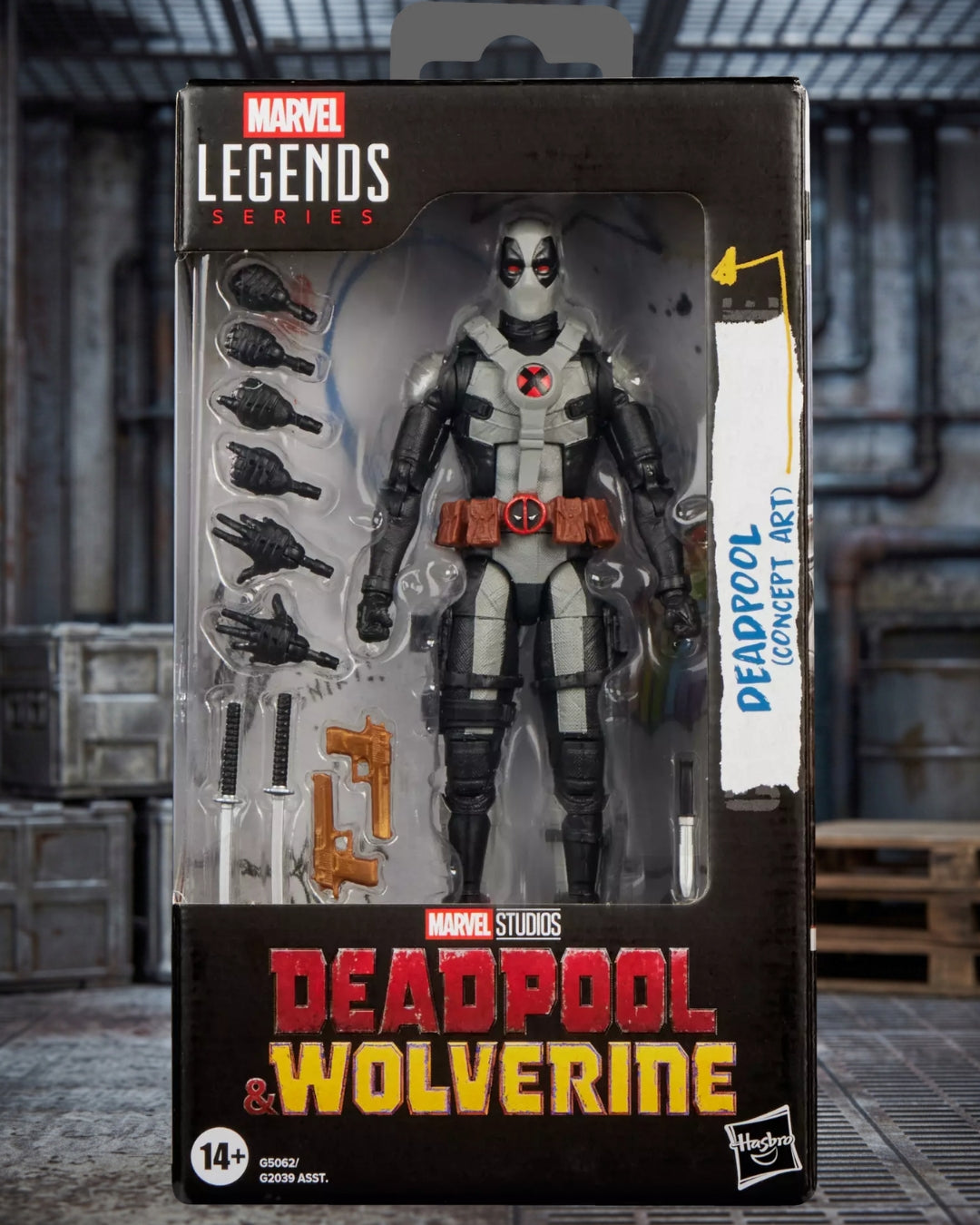 Deadpool & Wolverine Marvel Legends Series Deadpool (Concept Art) 6-Inch Action Figure