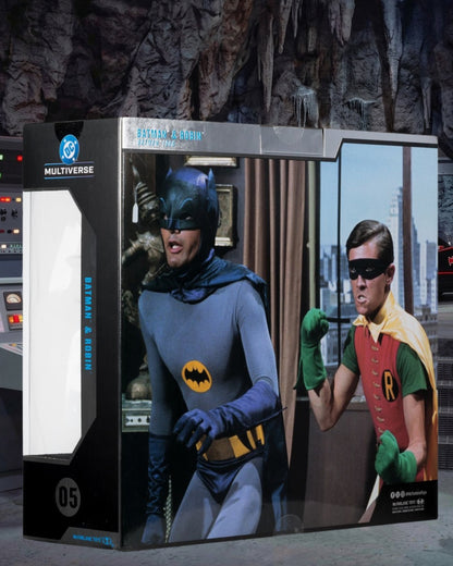 DC Multiverse Batman and Robin Batman Classic TV Series McFarlane Collector Edition #5 7-Inch Action Figure 2-Pack