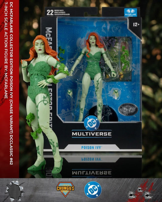 DC McFarlane Collector Edition Poison Ivy (Chase Variant) DC Classic #62 7-Inch Scale Action Figure