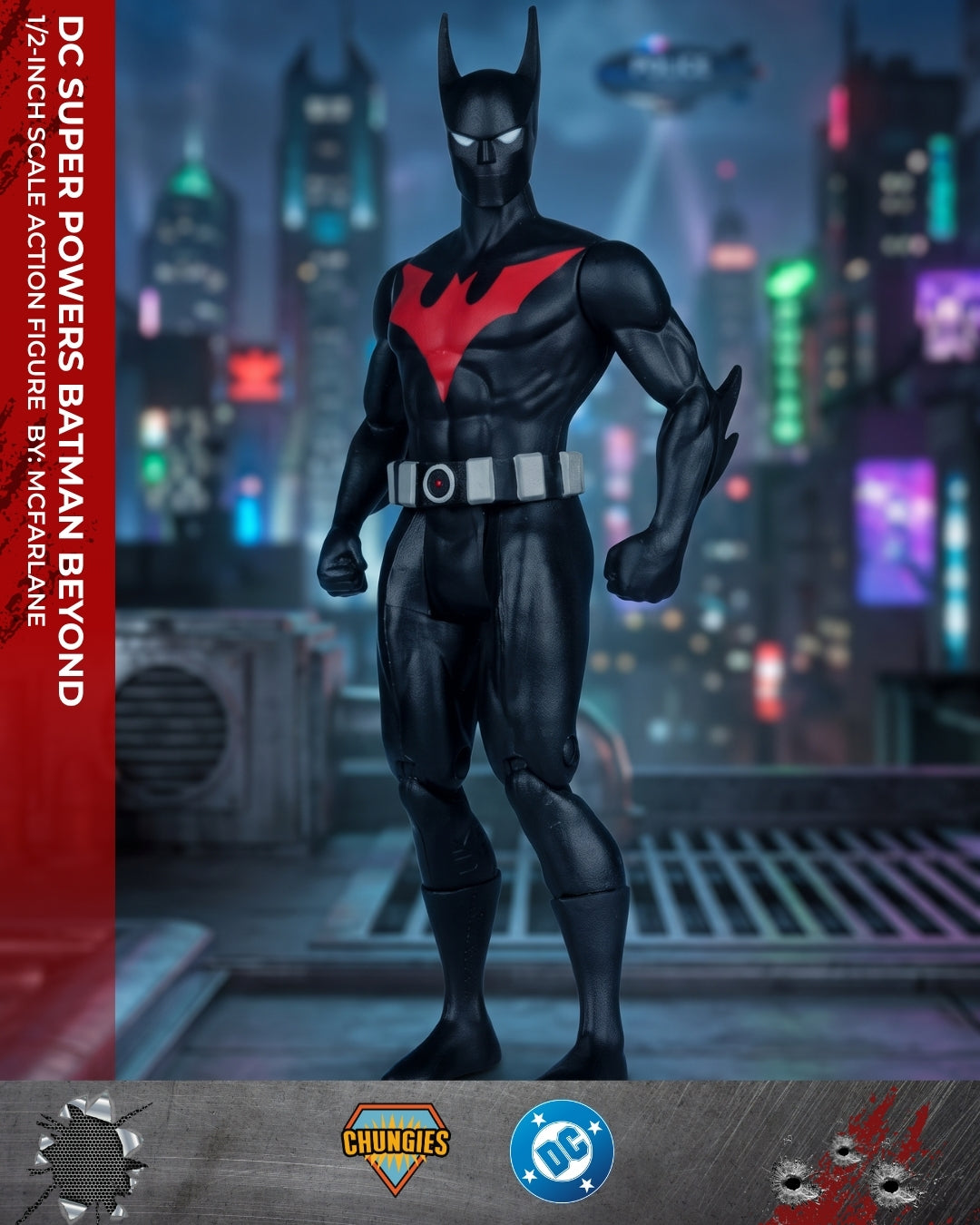 DC Super Powers Batman Beyond 4 1/2-Inch Scale Action Figure
