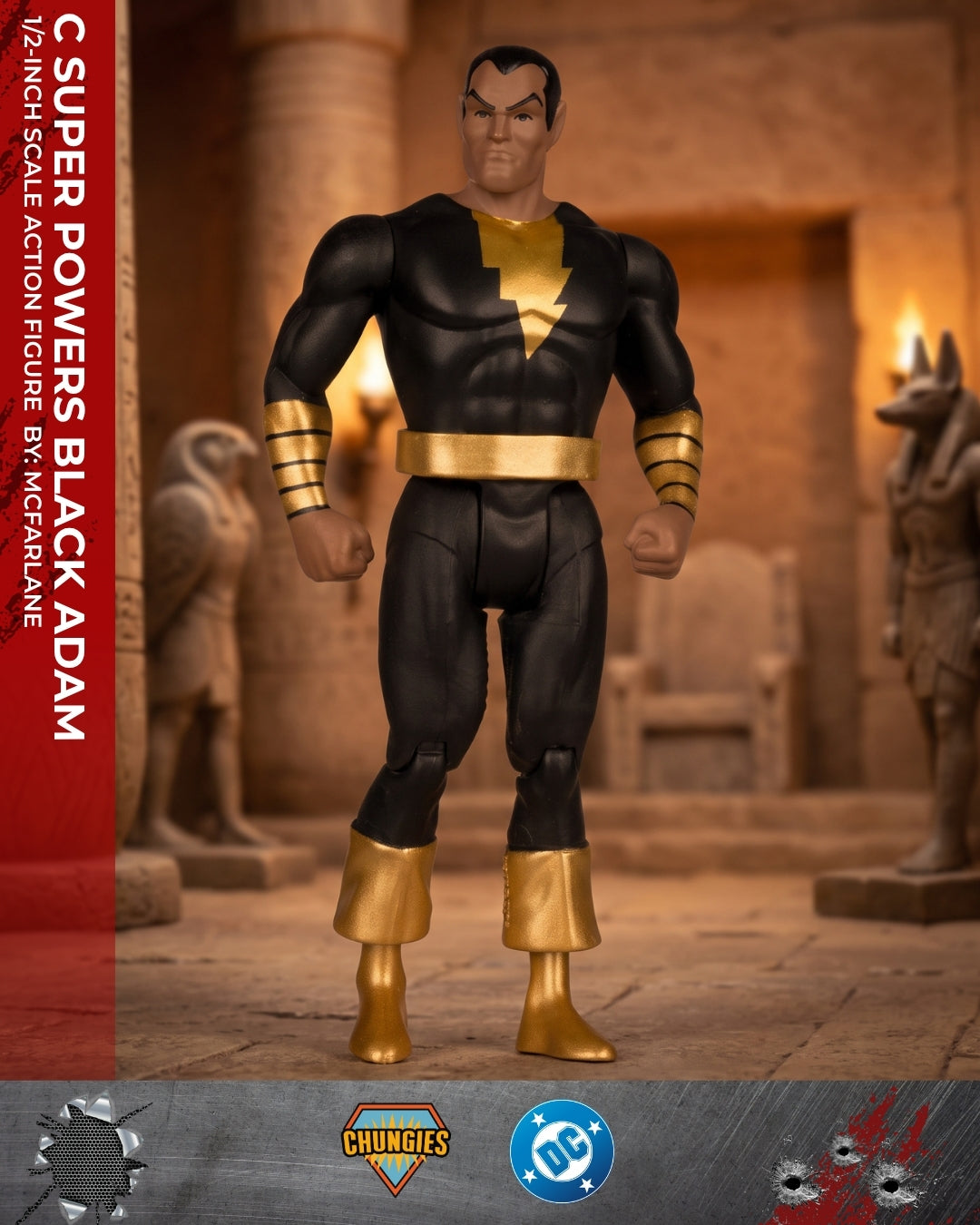 DC Super Powers Black Adam 4 1/2-Inch Scale Action Figure