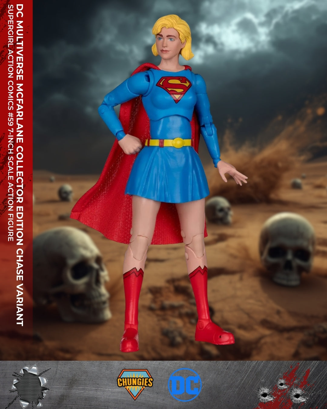 DC Multiverse McFarlane Collector Edition Supergirl Action Comics #59 7-Inch Scale Action Figure