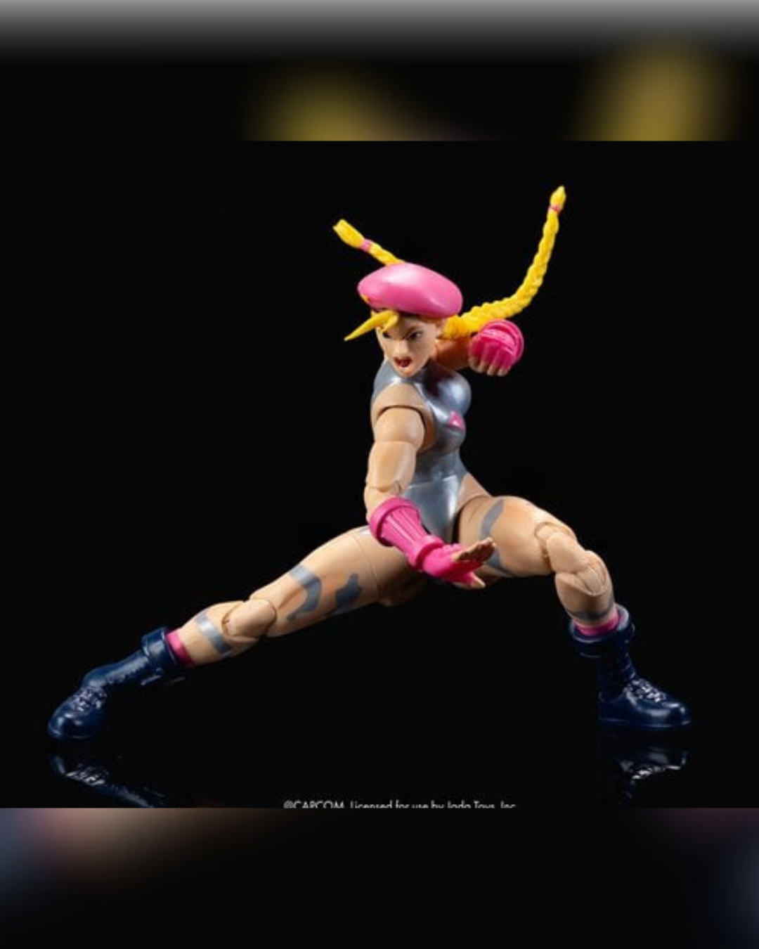 Ultra Street Fighter II Cammy Player 2 – 6-Inch Action Figure (Entertainment Earth Exclusive) By Jada Toys | Street Fighter Collection