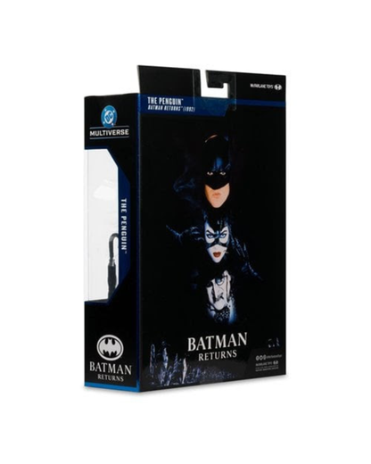DC Multiverse Deluxe Theatrical Edition – Batman Returns The Penguin (7-Inch Scale Action Figure) By McFarlane Toys | Batman Collection
