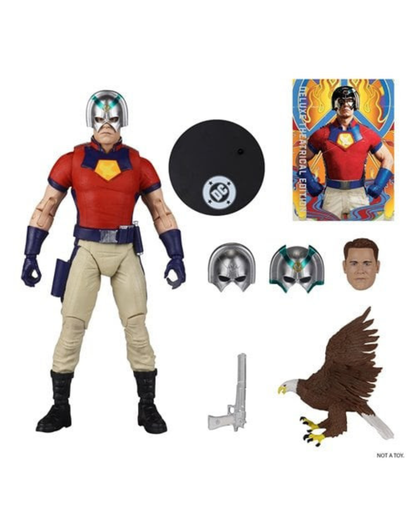 DC Multiverse Deluxe Theatrical Edition – Peacemaker: The Series Peacemaker (7-Inch Scale Action Figure) By McFarlane Toys | Peacemaker Collection