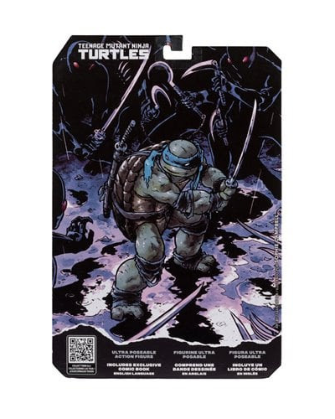 Teenage Mutant Ninja Turtles Page Punchers Wave 1 – Leonardo (5-Inch Scale Action Figure with Comic) By McFarlane Toys | Teenage Mutant Ninja Turtles Collection