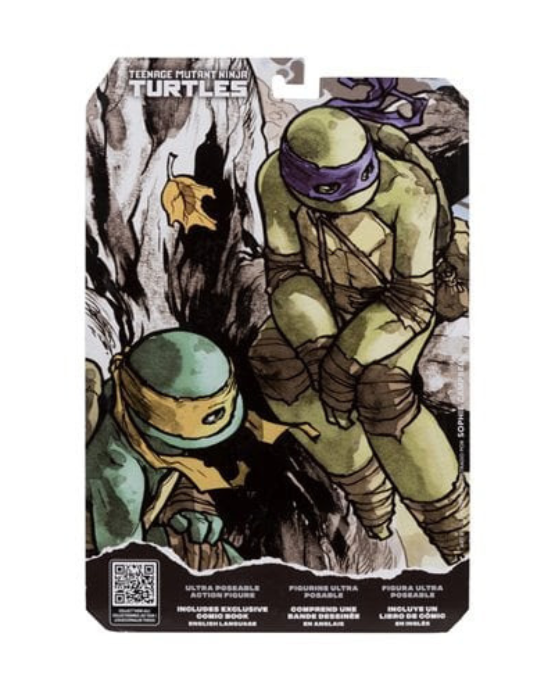 Teenage Mutant Ninja Turtles Page Punchers Wave 1 – Donatello (5-Inch Scale Action Figure with Comic) By McFarlane Toys | Teenage Mutant Ninja Turtles Collection