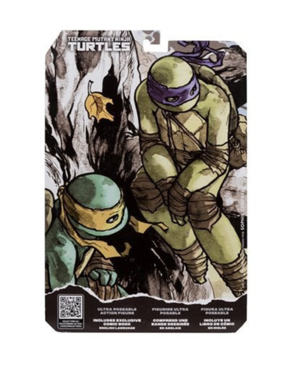 Teenage Mutant Ninja Turtles Page Punchers Wave 1 – Donatello (5-Inch Scale Action Figure with Comic) By McFarlane Toys | Teenage Mutant Ninja Turtles Collection