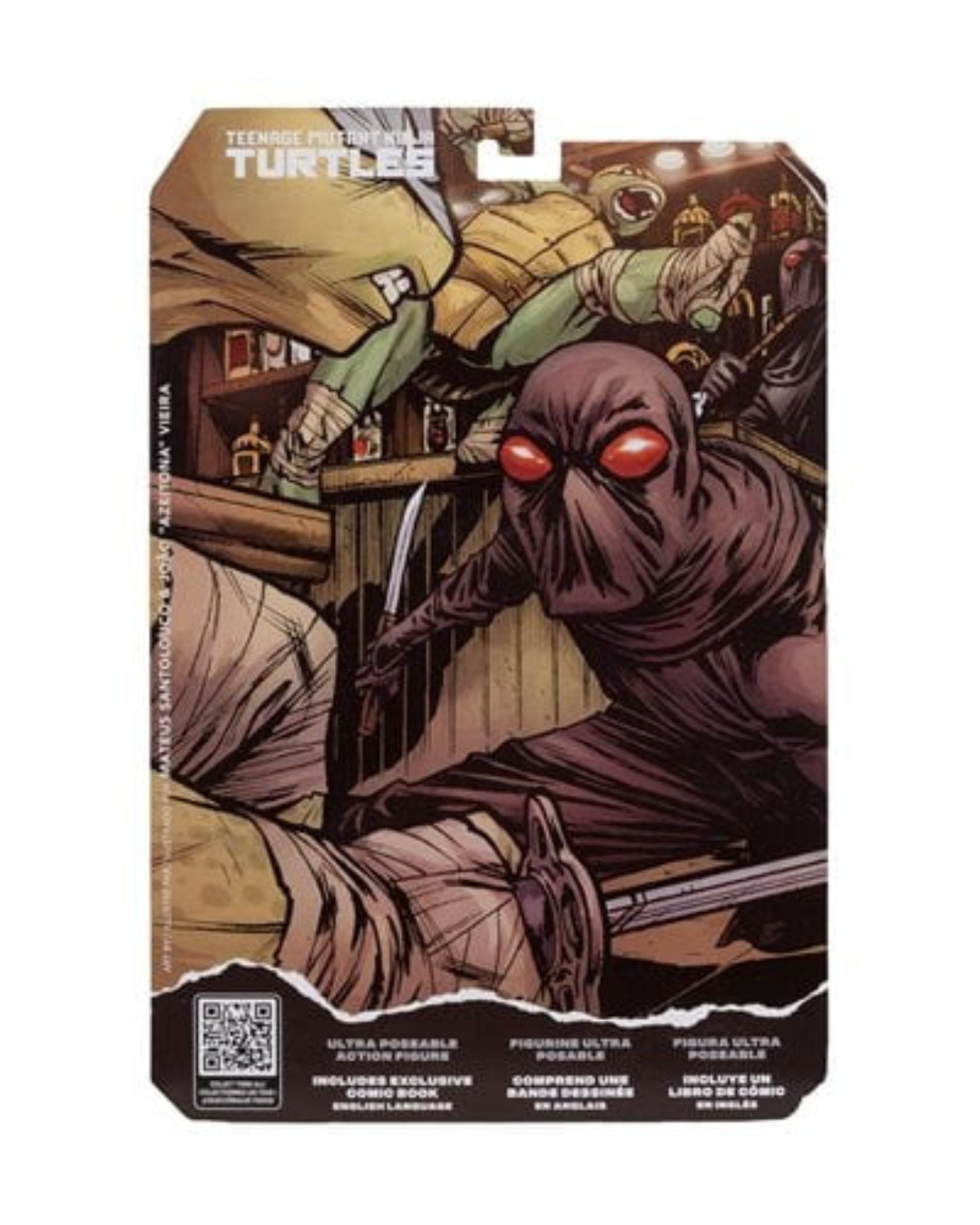 Teenage Mutant Ninja Turtles Page Punchers Wave 1 – Foot Soldier (5-Inch Scale Action Figure with Comic) By McFarlane Toys | Teenage Mutant Ninja Turtles Collection