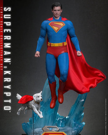 Superman & Krypto Sixth Scale Figure Set | Hot Toys