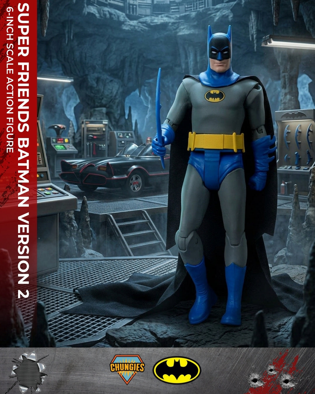 Super Friends Batman Version 2 6-Inch Scale Action Figure