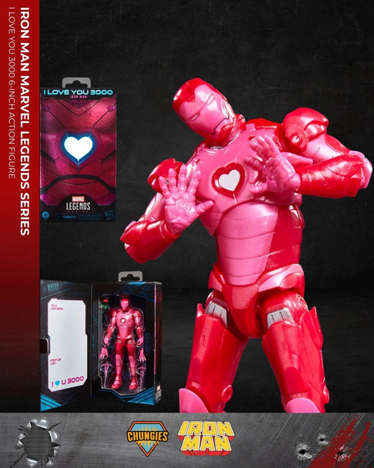 Iron Man Marvel Legends Series I Love You 3000 6-Inch Action Figure | Hasbro