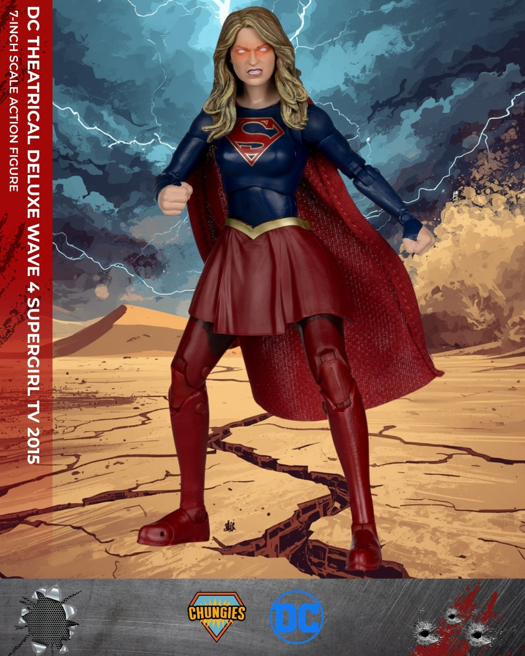DC Theatrical Deluxe Supergirl TV 2015 7-Inch Scale Action Figure
