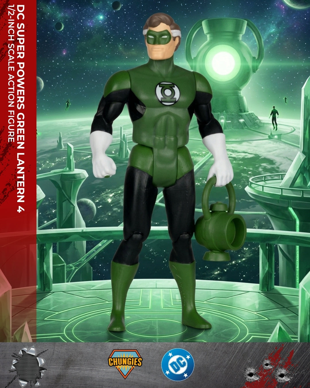 DC Super Powers Green Lantern 4 1/2-Inch Scale Action Figure