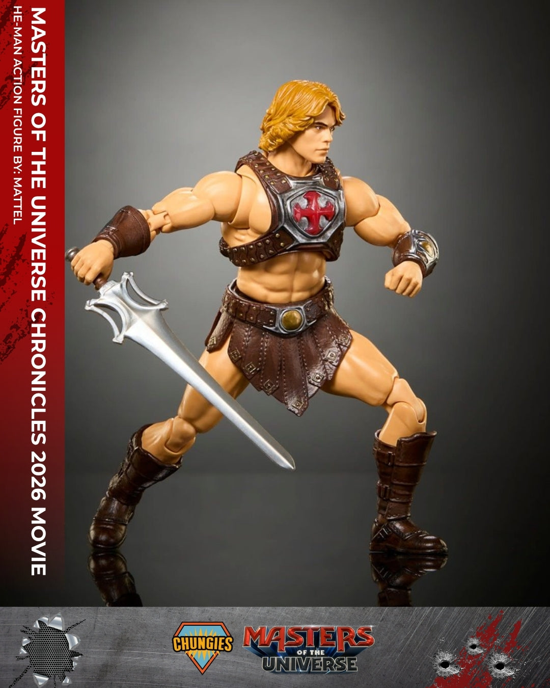 Masters of the Universe Chronicles 2026 Movie He-Man Action Figure