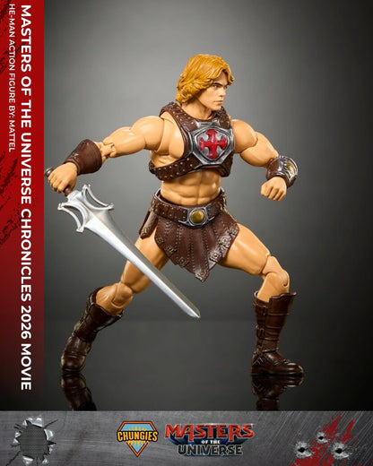 Masters of the Universe Chronicles 2026 Movie He-Man Action Figure