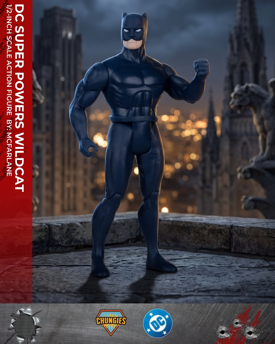 DC Super Powers Wildcat 4 1/2-Inch Scale Action Figure
