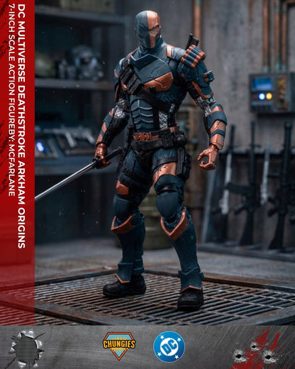 DC Multiverse Deathstroke Arkham Origins 7-Inch Scale Action Figure
