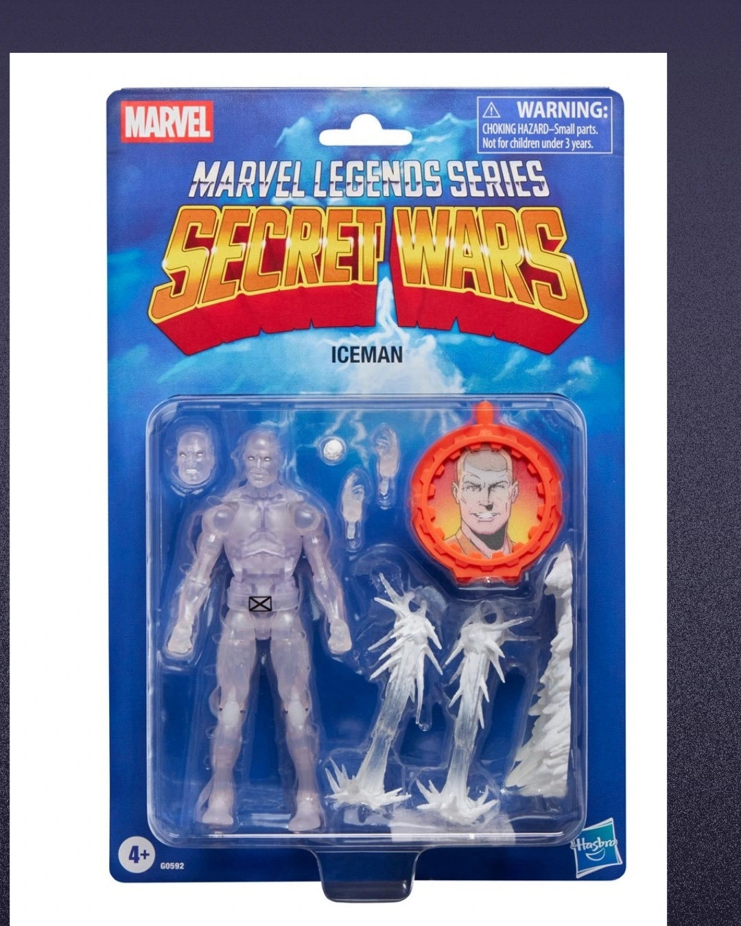 Secret Wars Marvel Legends Iceman 6-inch Action Figure | Hasbro