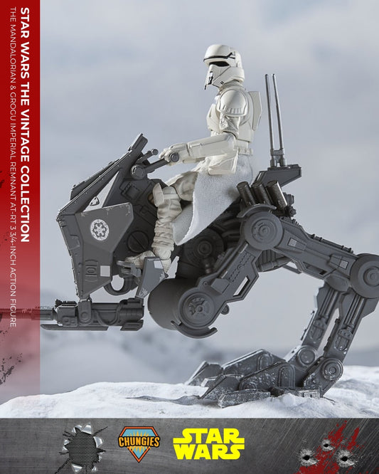 Star Wars The Vintage Collection The Mandalorian & Grogu Imperial Remnant AT-RT – 3 3/4-Inch Action Figure & Vehicle