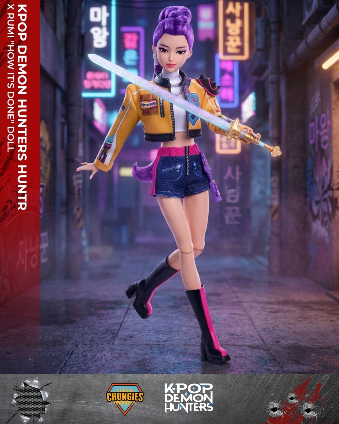 K-Pop Demon Hunters HUNTR/X Rumi "How It's Done" Doll By Mattel