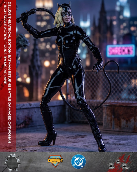 Deluxe Theatrical Edition Batman Returns Battle Damaged Catwoman 7-Inch Scale Action Figure