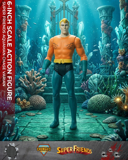 Super Friends "Evil" Aquaman Chase Variant 6-Inch Scale Action Figure