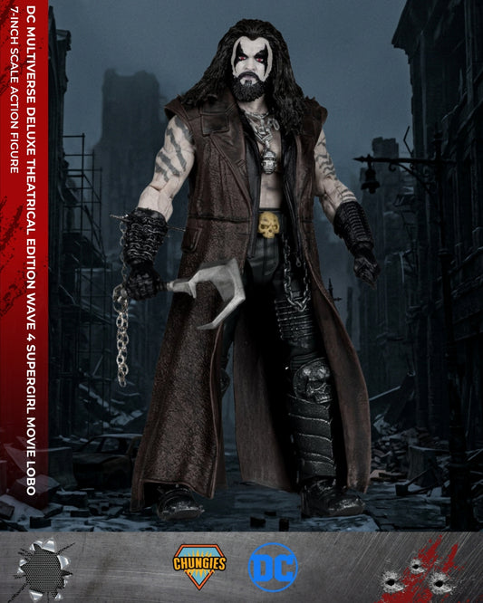 DC Multiverse Deluxe Theatrical Edition Supergirl Movie Lobo 7-Inch Scale Action Figure