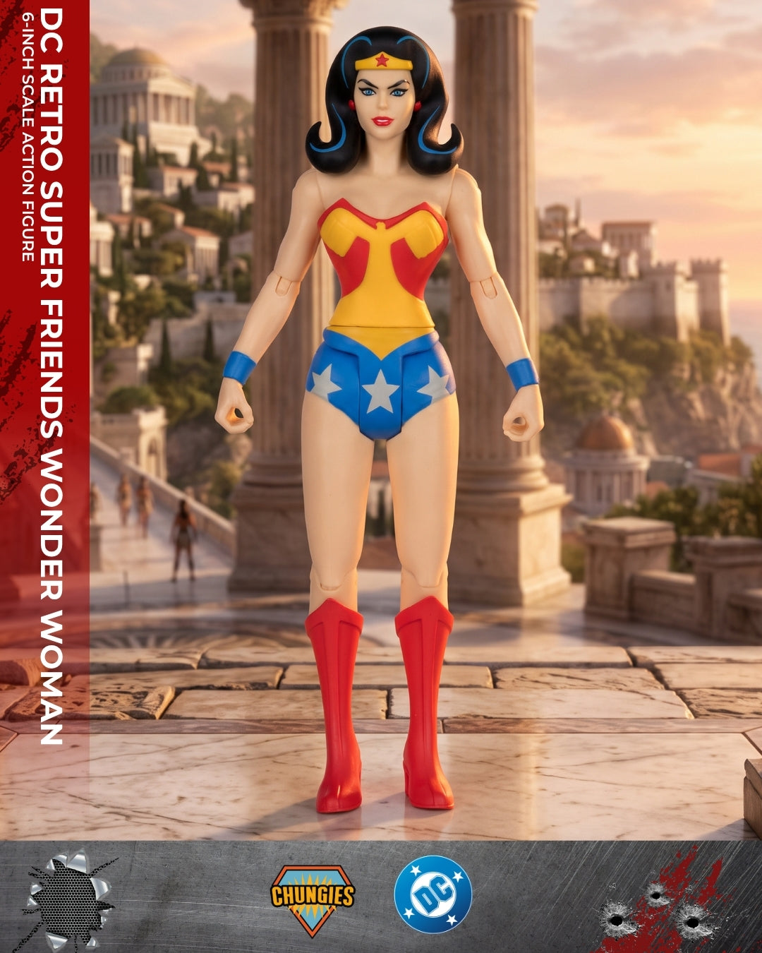 DC Retro Super Friends Wonder Woman 6-Inch Scale Action Figure