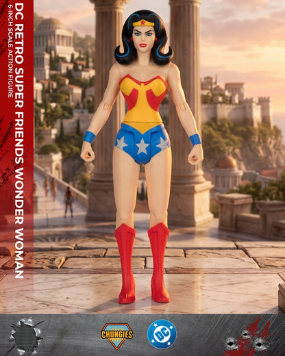 DC Retro Super Friends Wonder Woman 6-Inch Scale Action Figure