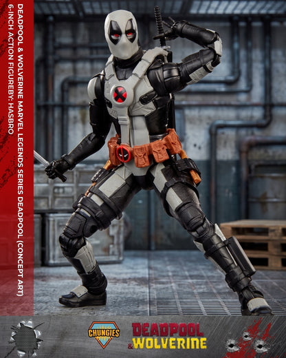 Deadpool & Wolverine Marvel Legends Series Deadpool (Concept Art) 6-Inch Action Figure