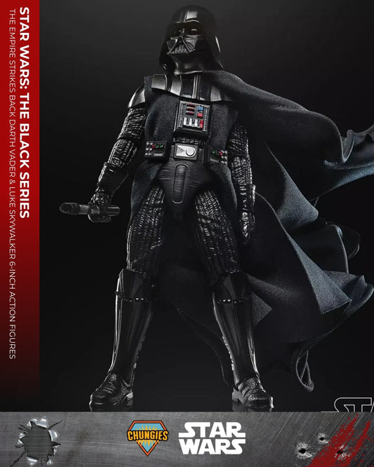 Star Wars The Black Series The Empire Strikes Back Darth Vader & Luke Skywalker 6-Inch Action Figures | Hasbro