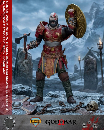 God of War Kratos with Ares Armor – McFarlane Elite Edition #14, 7-Inch Scale Action Figure