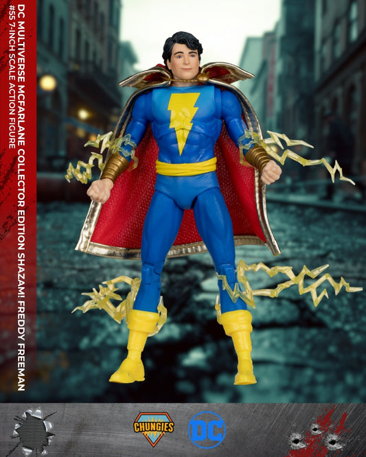 DC Multiverse McFarlane Collector Edition Shazam! Freddy Freeman #55 7-Inch Scale Action Figure