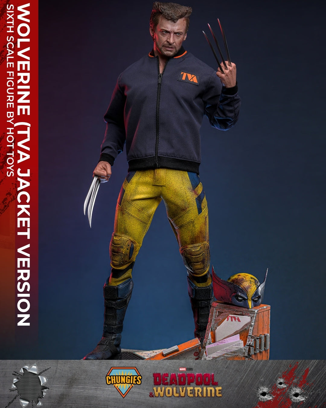 Wolverine (TVA Jacket Version) – Sixth Scale Figure by Hot Toys