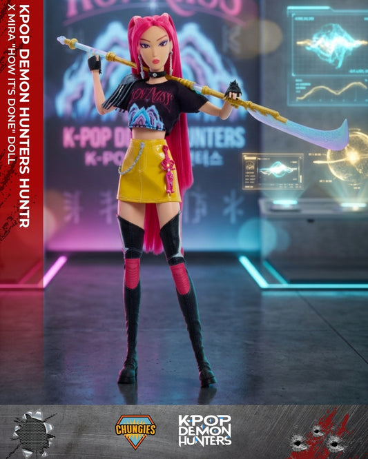 K-Pop Demon Hunters HUNTR/X Mira "How It's Done" Doll By Mattel