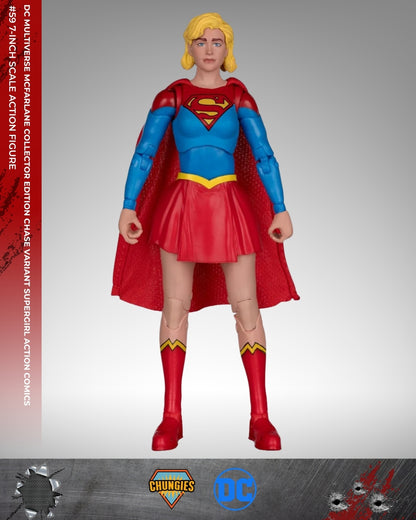 DC Multiverse McFarlane Collector Edition Chase Variant Supergirl Action Comics #59 7-Inch Scale Action Figure