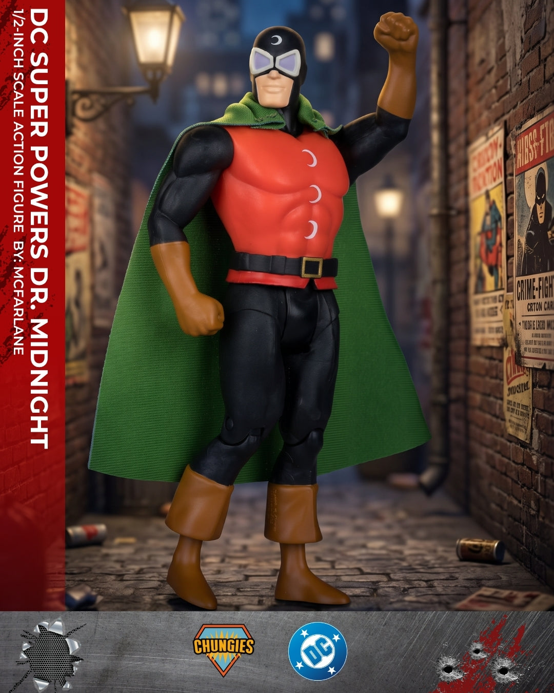 DC Super Powers Dr. Midnight 4 1/2-Inch Scale Action Figure
