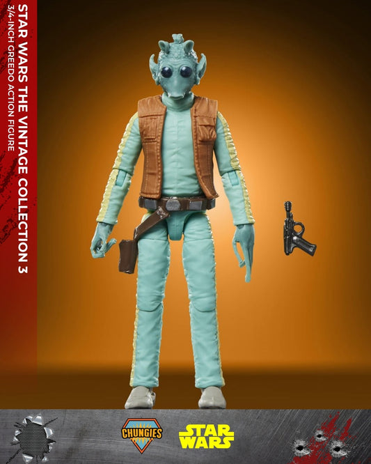 Star Wars The Vintage Collection Greedo – 3 3/4-Inch Action Figure