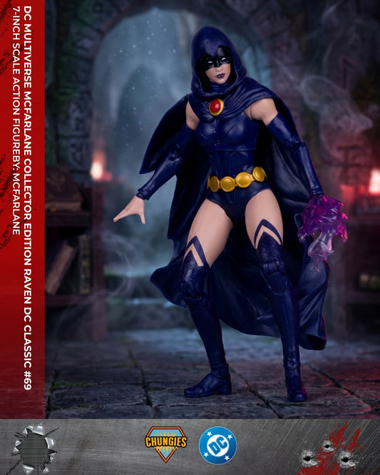 DC Multiverse McFarlane Collector Edition Raven DC Classic #69 7-Inch Scale Action Figure