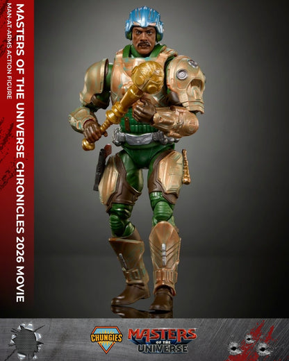 Masters of the Universe Chronicles 2026 Movie Man-At-Arms Action Figure