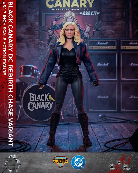Black Canary DC Rebirth Chase Variant #54 7-Inch Scale Action Figure