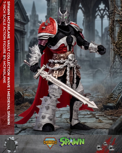Spawn McFarlane Vault Collection Wave 1 Medieval Spawn 7-Inch Scale Action Figure