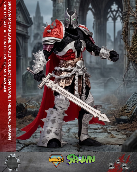 Spawn McFarlane Vault Collection Wave 1 Medieval Spawn 7-Inch Scale Action Figure